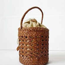 手工編織小籃子水果蔬菜雞蛋姜蒜手提籃竹編收納筐藤編廚房置物籃*爆款 歷史價格詳細信息