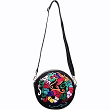 新款熱銷 2022韓版新款女簡約時尚民族風真皮刺繡花單肩斜挎小圓包包百搭潮~特價~特賣 價格比較,價格查詢,歷史價格詳細信息