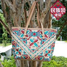 新款熱銷 大容量女士包包新款民族風刺繡時尚單肩托特包百搭簡約休閑手提包~特價~特賣 價格比較,價格查詢,歷史價格詳細信息