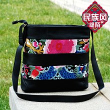 新款熱銷 單肩包女大包刺繡花女包新款簡約百搭手提包大容量包帆布包托特包~特價~特賣 歷史價格詳細信息