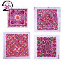 刺繡繡花千紙鶴DIY材料包 手工刺繡紙鶴材料包掛件祈願 歷史價格詳細信息