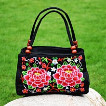 帆布小包包刺繡花文藝民族風斜挎包手提包森女士百搭小清新斜肩包~特價 歷史價格詳細信息