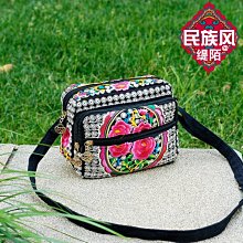 小包包女包新款民族風斜挎包時尚刺繡單肩包潮2022百搭手提包小包~特價 歷史價格詳細信息