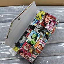 浪漫滿屋 歐美撞色流行美人圖雜誌封面女士手拿包(可肩背)........1 歷史價格詳細信息