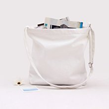 【帆布包】純棉 肩背寬底雙前袋 側背包 肩背包 ／肩背+手提／拉鍊／米白 歷史價格詳細信息