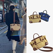 韓國 休閒牛仔布拼接 柏金包 寬背帶 2色 大容量 價格比較,價格查詢,歷史價格詳細信息