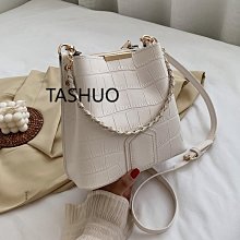 韓版百搭斜挎水桶包 兩條肩帶 質感休閒肩背包 休閒包 側背包 流行 精品 歷史價格詳細信息