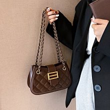熱賣鏈條腋下包包釹2024春夏新款洋氣菱格蝴蝶單肩斜跨包百搭小方包 歷史價格詳細信息