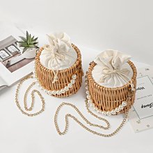 藤編柳編織包購物籃 買菜籃子 手提花籃 野餐籃 寵物水果籃b*爆款 歷史價格詳細信息