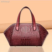新款鱷魚紋皮壓花貝殼包gao貨女士斜跨單肩手提包實體皮女包-包沒煩惱 歷史價格詳細信息
