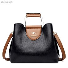 【熱賣精選】女生精品包包單肩包袋鼠手提包時尚女士2021新款中年真皮包包女媽媽包百搭牛皮斜挎包7725 歷史價格詳細信息