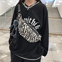 女韓國胸包休閒腰包印花日系學生 斜背包復古ins小包包學院風百搭熱銷 歷史價格詳細信息