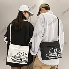 日系斜挎包男 ins新款託特包潮牌工裝大容量郵差包揹包男女單肩包 歷史價格詳細信息