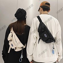 男士斜挎包機能潮牌胸包多功能腰包男騎行通勤運動郵差包揹包男包 歷史價格詳細信息