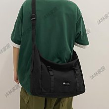 大容量通勤郵差包男日系ins工裝休閒百搭斜挎包女學生上課帆布包 歷史價格詳細信息