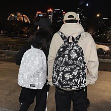 雙肩包休閑潮酷多用學生潮流時尚單肩大學生斜挎包新款多功能背包 歷史價格詳細信息