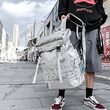 雙肩包男士ins潮酷大容量旅行包帥氣高中學生背包男初中生書包女-輝縣精品 歷史價格詳細信息