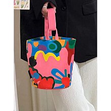 手提水桶包 個性菱格手提包 小盒子包包女 新潮時尚百搭斜揹包 側肩背包 斜挎包 流行 精品 歷史價格詳細信息