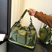 春季大容量包包女2024新款時尚簡約女包休閑帆布包百搭斜挎托特包【心願便利店】 歷史價格詳細信息