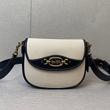 [美國二手代購] Coach F17424 C Logo 卡其織布 緹花布珠扣 側肩包 托特包 歷史價格詳細信息