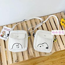 史努比 帆布 隨身側背包 斜背包 側背包 隨身小包 Snoopy PEANUTS 日本正版 177024 177048 歷史價格詳細信息