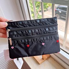 新款上線Lesportsac 力士包 3插兜小包零錢包衛生巾包收納化妝包6701小號 6511中號一套 歷史價格詳細信息