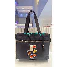 新款上線Lesportsac 力士包 逗鴨聯名黑色雙肩包大容量背包簡約學院風書包通勤電腦包 263 歷史價格詳細信息