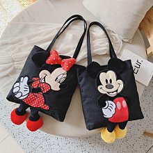 ins帆布包女 情侶款手提包 2024時尚繡線卡通手提包 卡通百搭單肩手提包  帆布包 環保袋 帆布袋-陽光優選 歷史價格詳細信息