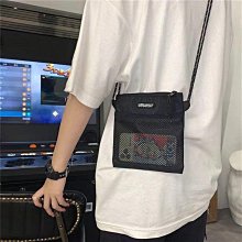包包女斜挎包ins街頭潮流工裝休閑豎款平板側背包男生大容量胸包 歷史價格詳細信息