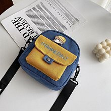 韓版ins帆布包女斜挎百搭大容量上班族單肩小包包外出手提水桶包-李李 韓國女裝 歷史價格詳細信息