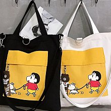 帆布斜背包女 百搭ins韓版大容量學生森系卡通藝文單肩手提帆布包-悅享樂購滿599免運 歷史價格詳細信息