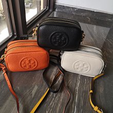 TORY BURCH 新款McGraw荔枝紋縫線設計水桶包手提斜背兩用包 酒紅色 歷史價格詳細信息