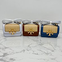 TORY BURCH Eleanor 大標誌牛皮肩背鍊包/手拿包(奶油白) 148608 122 歷史價格詳細信息