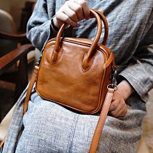 拓荒者革製所。牛皮手工迷你托特包復古休閑真皮手提包文藝子母包頭層牛皮斜背包單肩包 歷史價格詳細信息