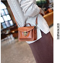 拓荒者革制所。小眾設計頭層牛皮單肩背包簡約托特包真皮百搭大容量單肩腋下包女 歷史價格詳細信息