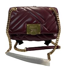 MICHAEL KORS MK斜條紋緹花肩斜兩用包-中/灰 歷史價格詳細信息