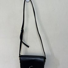 「 二手包 」 真皮斜背包（黑）193 歷史價格詳細信息