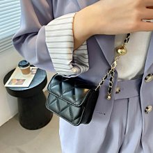 韓國小香菱格方型鍊包/綿羊皮/化妝包　(現貨+預購) 小香真皮斜背包 喜宴伴娘/出國旅遊/生日禮物【洋裝小妞】 歷史價格詳細信息