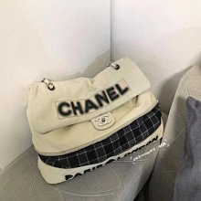 Chanel vintage Boston 白色 Logo 歷史價格詳細信息