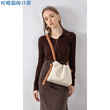 新款小眾撞色毛呢圓桶水桶包復古優雅格紋單肩包潮韓版可愛斜揹包 歷史價格詳細信息