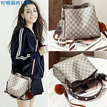 韓版百搭斜挎水桶包 兩條肩帶 質感休閒肩背包 休閒包 側背包 流行 精品 歷史價格詳細信息