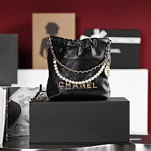 『RP精品』Chanel 香奈兒 22Bag 手袋 白色 金扣 小號 側肩包 手袋 垃圾袋 歷史價格詳細信息