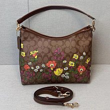 COACH CR154 Sophie 經典印花斜背釦式水桶包.駝/咖 歷史價格詳細信息