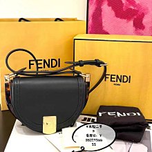 FENDI 8BT346 Moonlight BOX 質感小牛皮斜背馬鞍包/半月包.亮橘 歷史價格詳細信息
