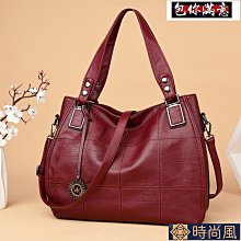 軟皮託特包包女2023新款大容量秋冬復古大學生上課單肩包 歷史價格詳細信息