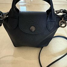 LONGCHAMP LE MINI PLIAGE CUIR系列小羊皮迷你短把兩用水餃包(紅) 歷史價格詳細信息
