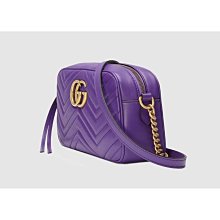 【GUCCI 古馳】GG Marmont matelasse絎縫紋牛皮金屬雙G LOGO磁釦束口後背包 歷史價格詳細信息