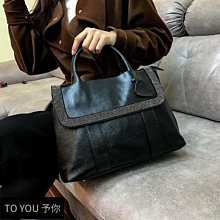 休閑牛仔布包包女2024新款手拎包上課通勤單肩托特包大容量斜挎包-心願便利店 歷史價格詳細信息