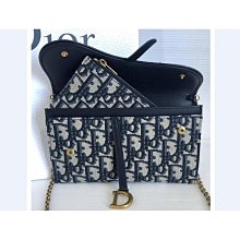 Dior Oblique Saddle 老花小卡包 帆布零錢包 證件卡夾 名片夾 實拍正品 歷史價格詳細信息
