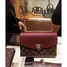 LV M43713 SAC SAINT PLACIDE 肩背包 側背包 鏈帶包 斜挎包 紅色 歷史價格詳細信息